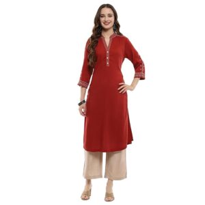 women's straight kurta